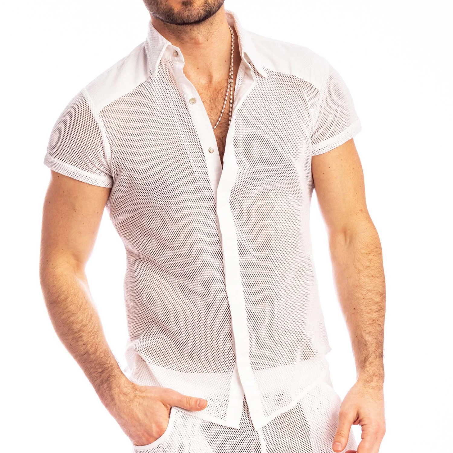 Chemise L Homme Invisible Madrague HW122MAD 1 Chemise L Homme Invisible Madrague HW122MAD