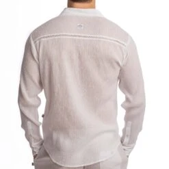 Chemise L Homme Invisible Byaar HW127BYA -Emporio Armani Soldes Magasin tshirt hi hw127bya blanc 3