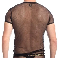 T-Shirt L Homme Invisible Voile Envoutant MY73VOI -Emporio Armani Soldes Magasin tshirt hi my73voi noir 3